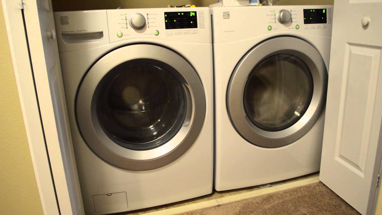 Kenmore HE front load washer loud noise during rinse cycle