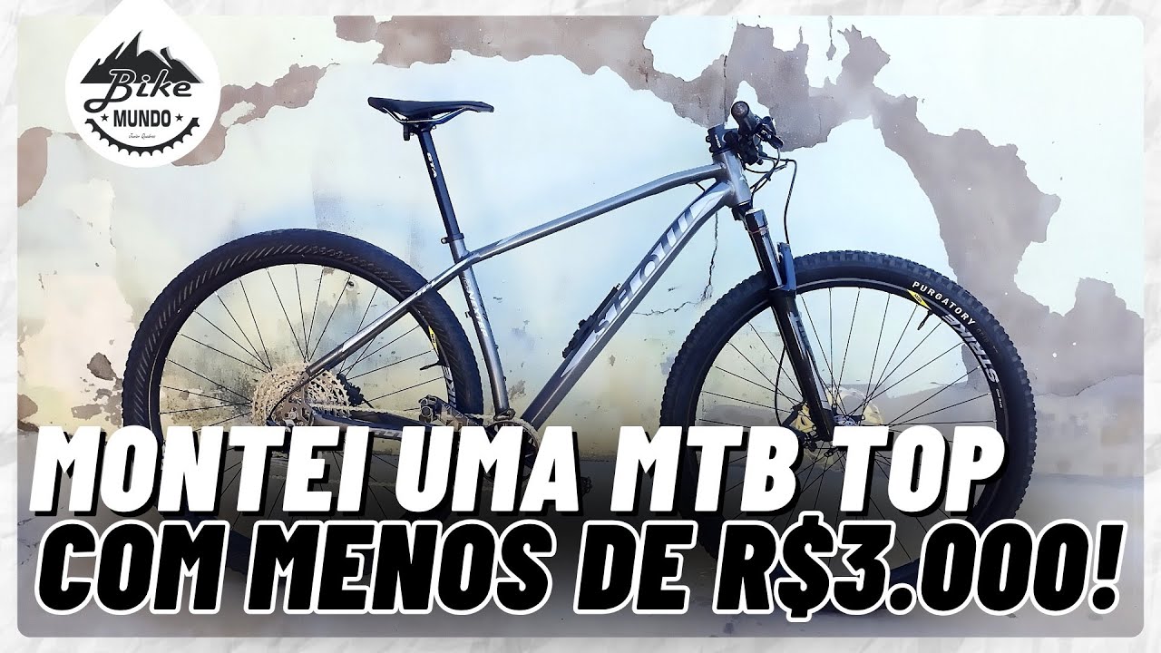 Montei uma MTB de R$3.000 MELHOR do que TODAS as Outras! | BIKE MUNDO
