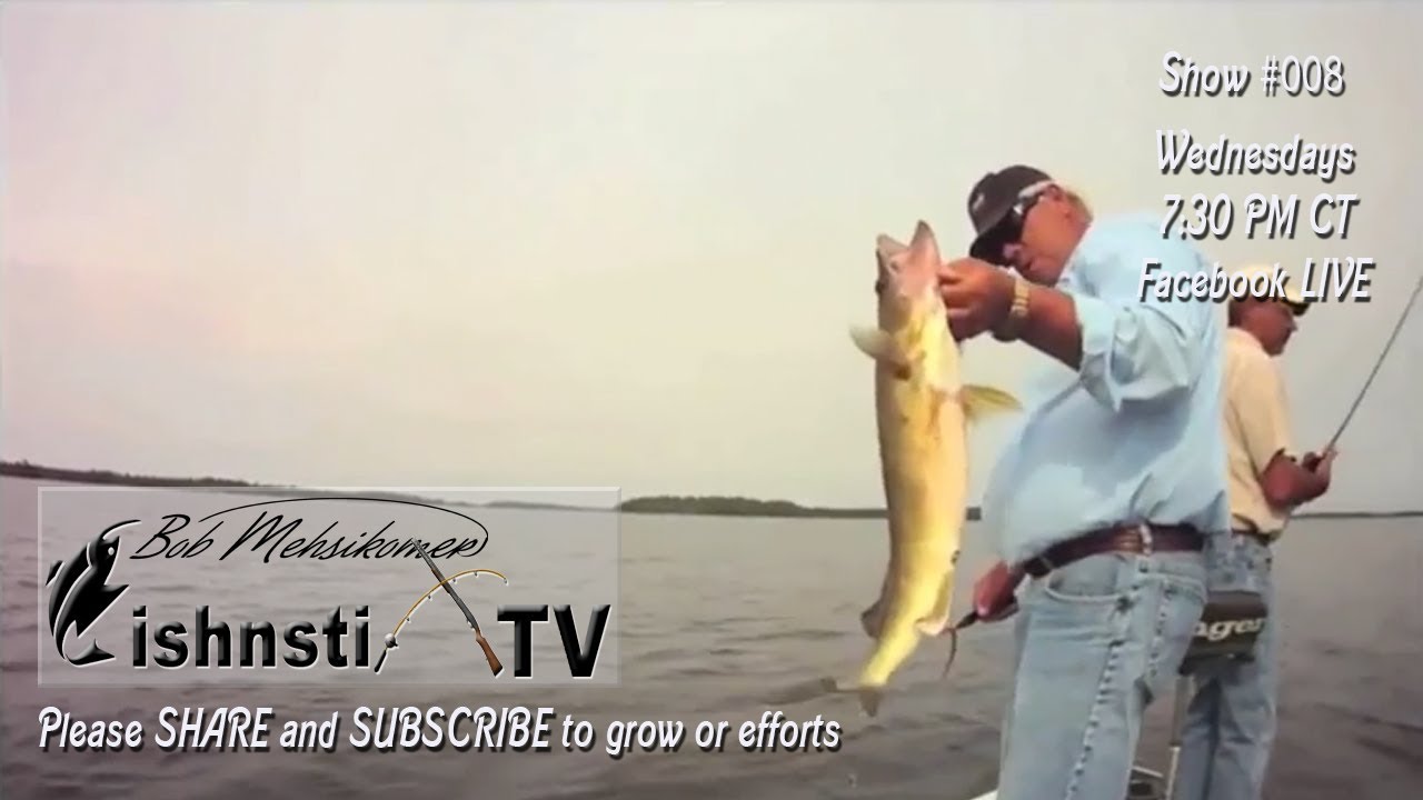 Fishing TV Show: FishnStixTV Show #008 Witch Bay Walleye Bonanza