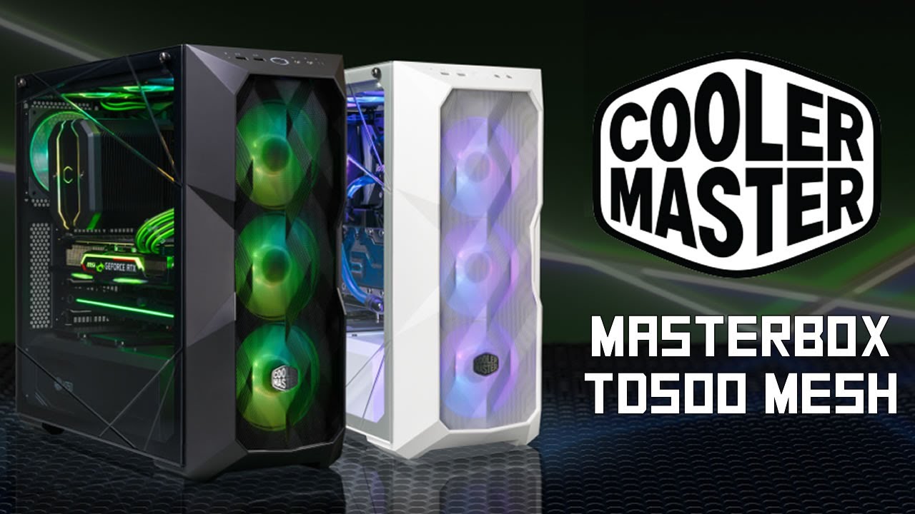 [Cowcot TV] Présentation boitier Cooler Master Masterbox TD500 Mesh