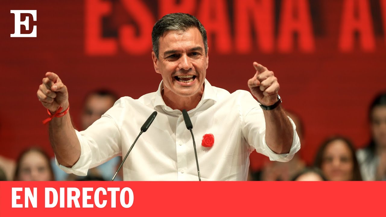 Directo | Sánchez celebra su mitin de cierre de campaña | EL PAÍS
