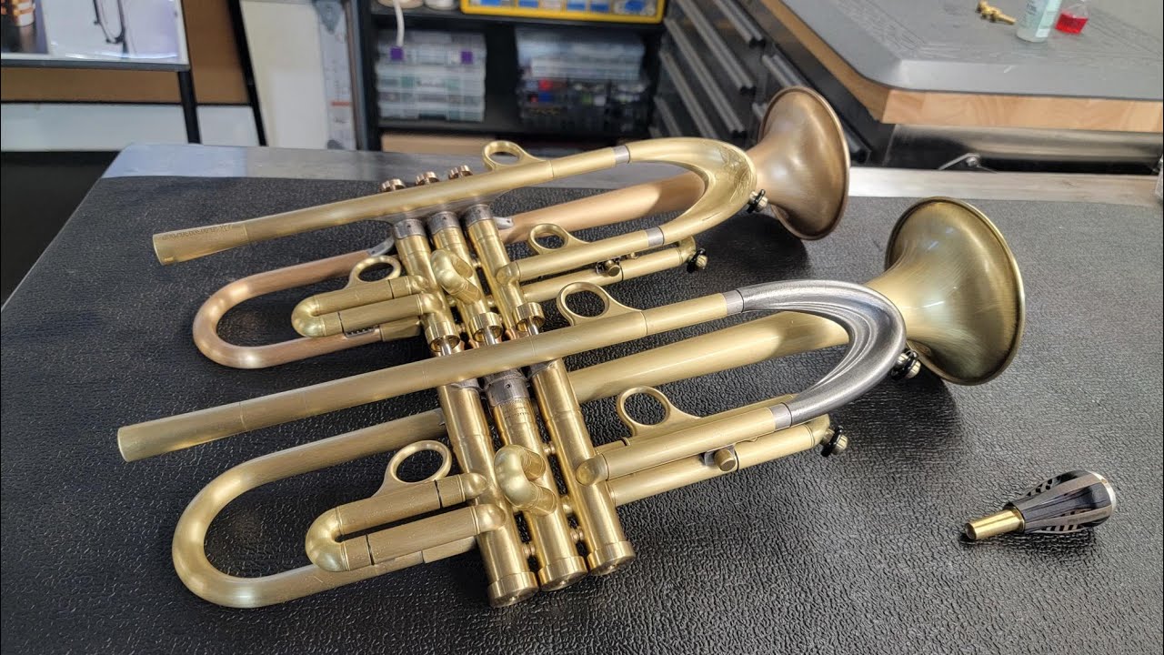 The first TWO Stainless Steel trumpets!