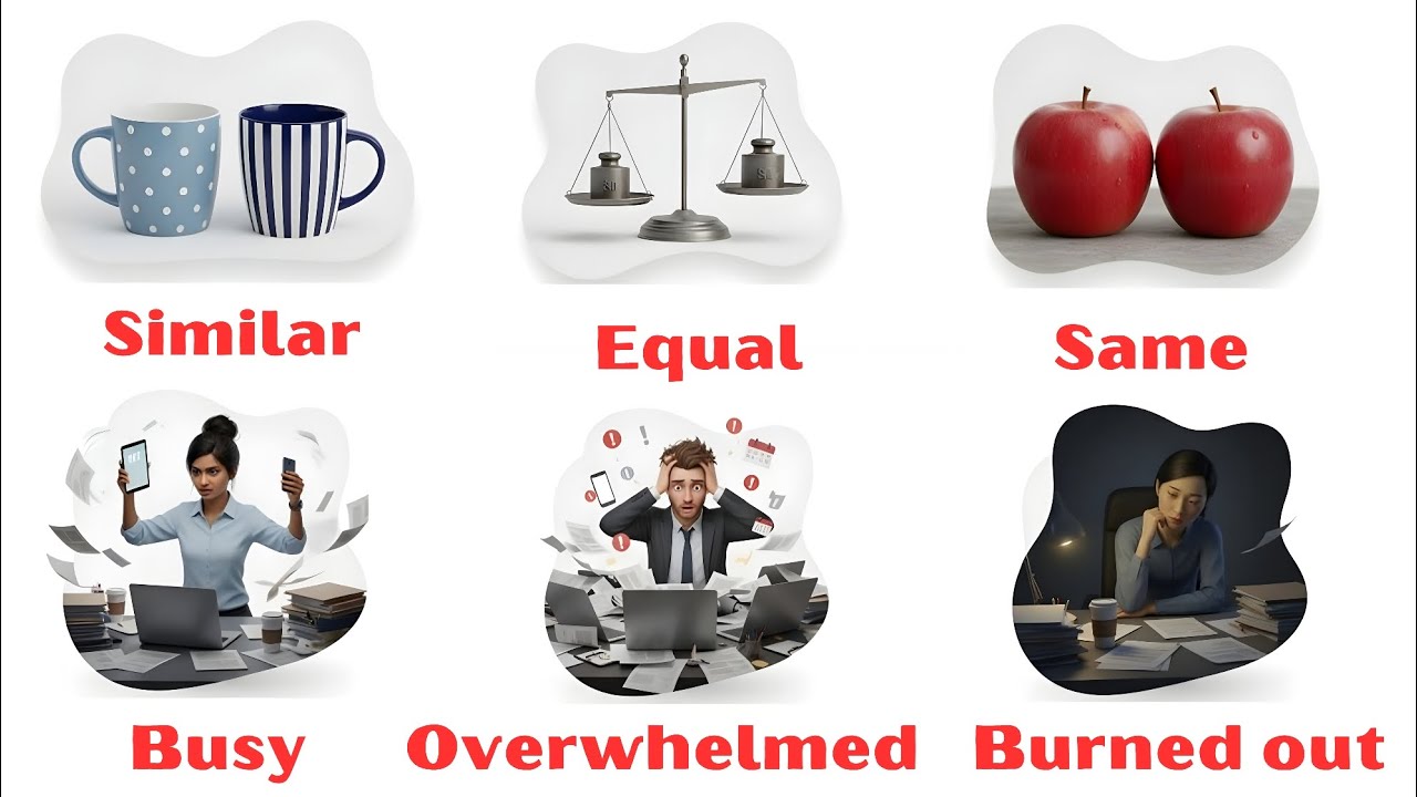 Узнайте разницу! || Изучайте английскую лексику || Английский для начинающих