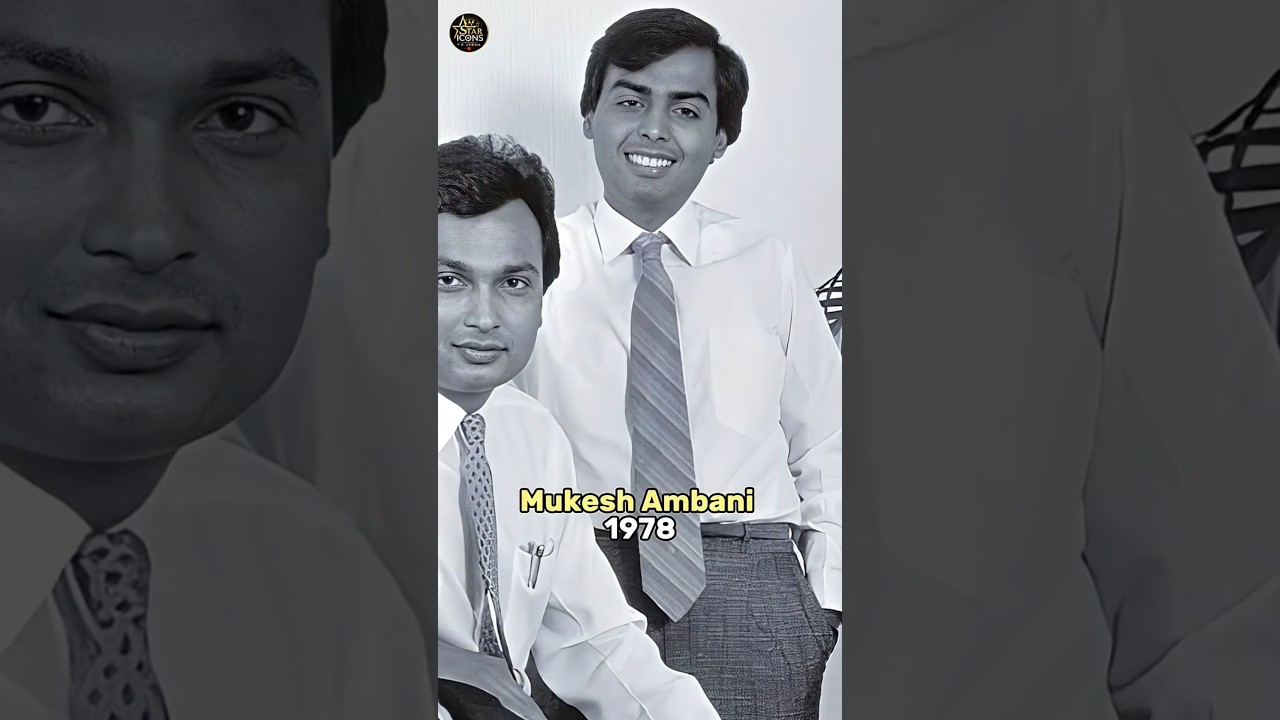 Mukesh Ambani Through the Years | Childhood to Business Tycoon | Biography #ambanifamily #jioworld