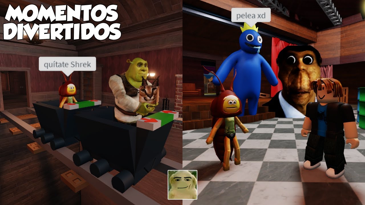 ROBLOX MOMENTOS DIVERTIDOS RECOPILACI&Oacute;N (REWIND)