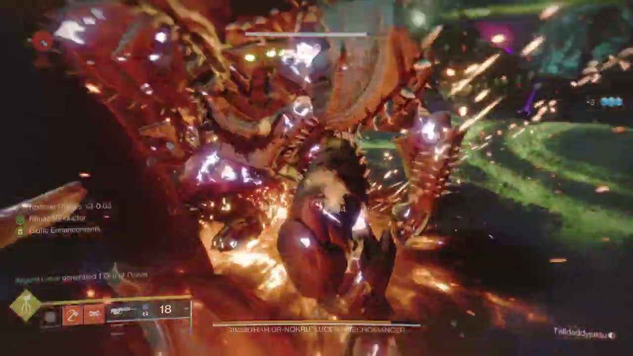 &Scaron;immumah ur-Nokru Lucent Necromancer Boss Fight | 1st Clear (Destiny 2: Ghosts Of The Deep)
