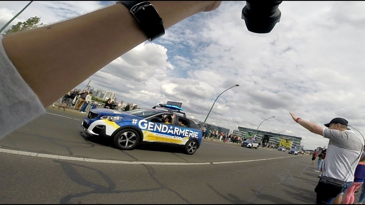 [GoPro] Passage de la caravane publicitaire du Tour de France