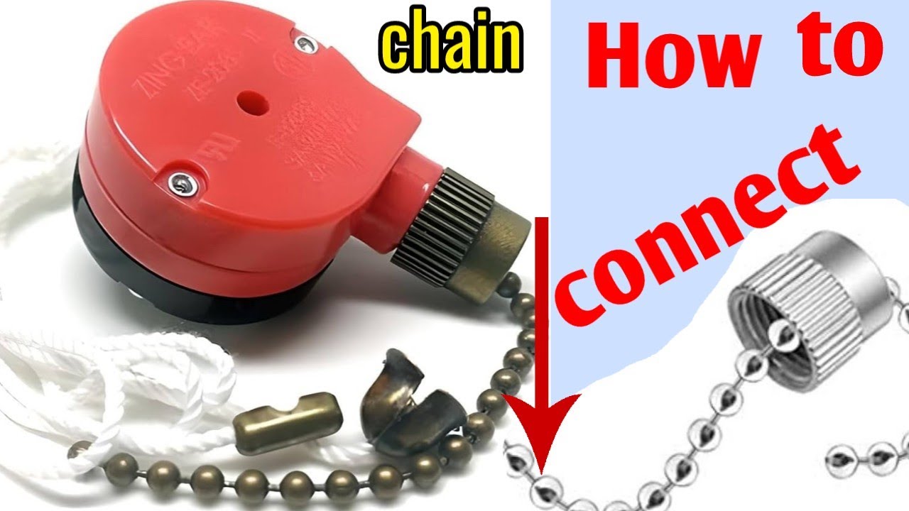 The Easiest Way to Connect Table Fan Speed Switch Chain