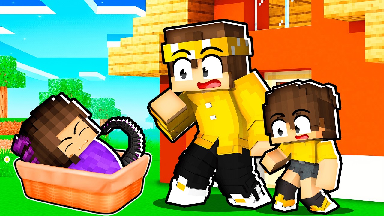 ADOTEI um BEBÊ GODZILLA no Minecraft!