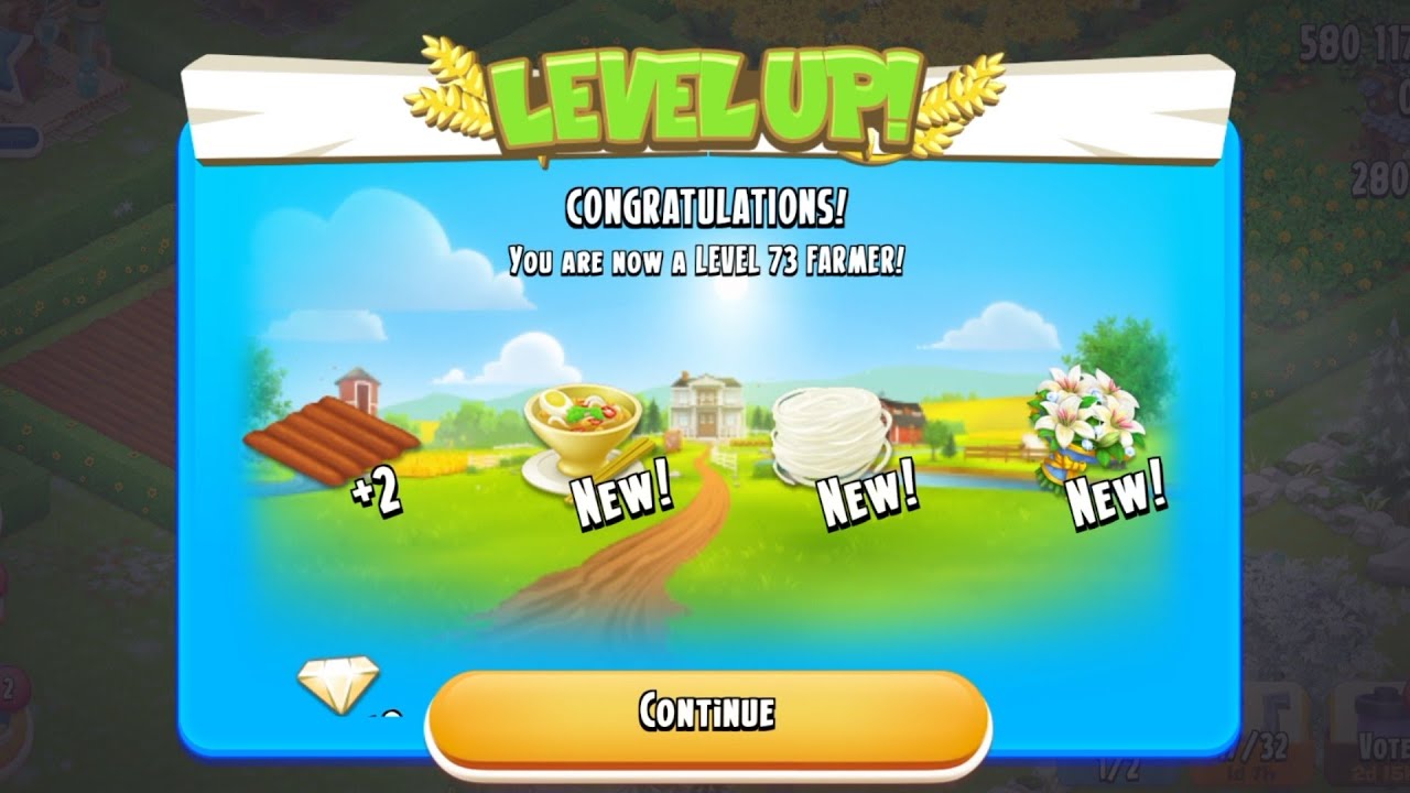 Hay Day How To Level Up 73 Gameplay 