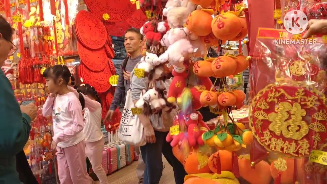 KEMERIAHAN LAMPU LAMPION MENYAMBUT HARI RAYA IMLEK | SAM SUI PO HONGKONG @DwimonicaKitchen77 