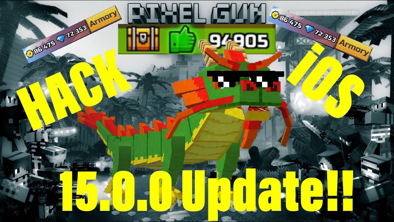 How to Hack Pixel Gun 3D for iOS!!