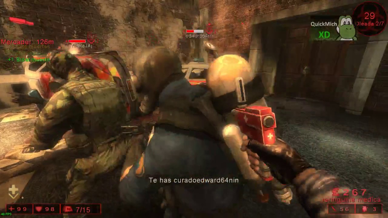 Jugando Killing Floor con amigos en PC/Steam