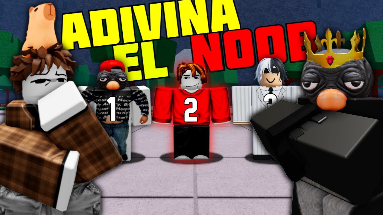 Adivina el Noob en Strongestbattlegrounds con Blecus y Larsote