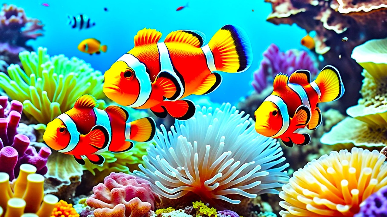 The Best 4K Aquarium - Explore the Stunning World of Sea Jellyfish and Beautiful Coral Reef Fish. #8