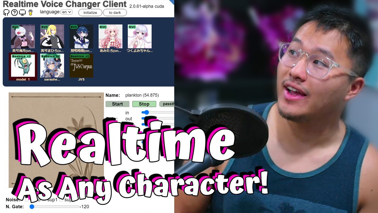 How to Train Voices for the Realtime AI Voice Changer - Beatrice V2