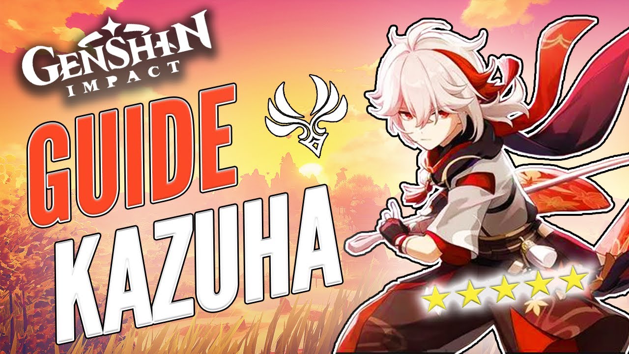 GUIDE Kazuha ! 5* Anemo expliqué ! Comment le jouer ? Build, Stuff & Team | Genshin Impact FR