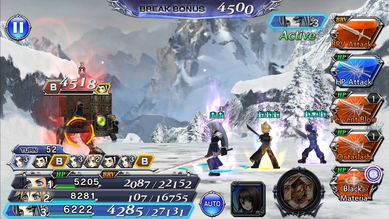 FF7 Team Soldier! NO EX! Zack Lost Chapter LVL 100 Run! 350K Score | DFFOO GLOBAL
