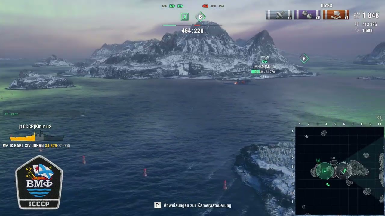 WORLD OF WARSHIPS IX POMMERN