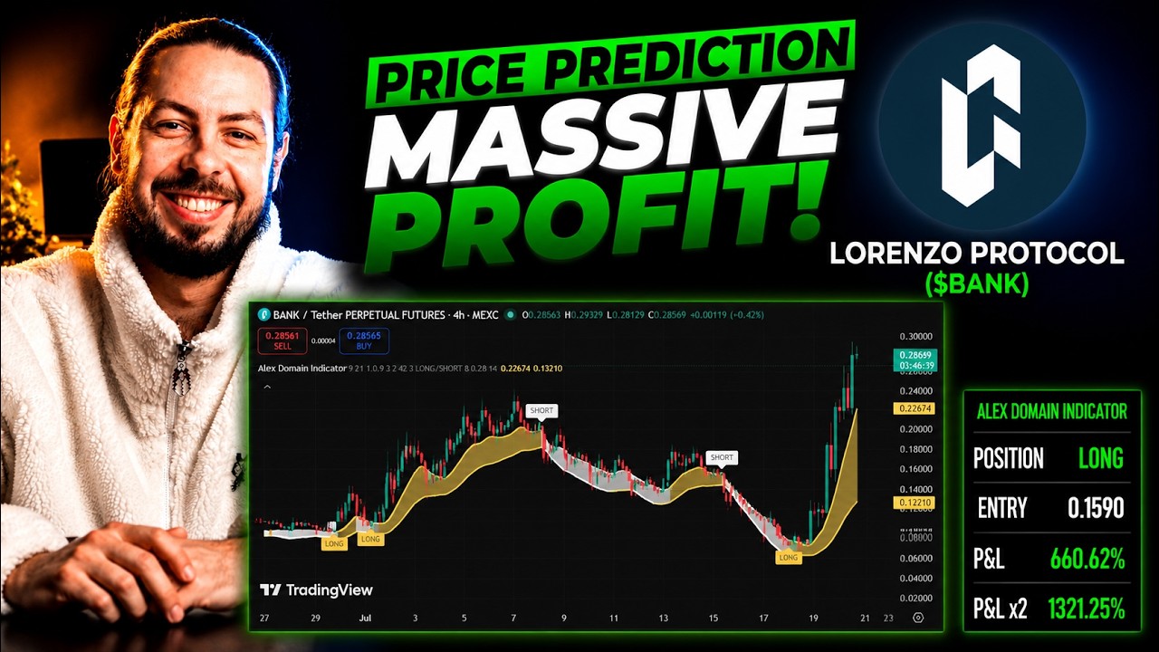 КАК Я ТОРГУЮ ТОКЕНОМ LORENZO PROTOCOL $BANK И ПОЛУЧАЮ ПРИБЫЛЬ &mdash; ПРОГНОЗ ЦЕНЫ $BANK