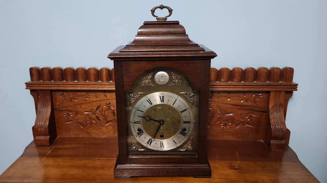 Ca. 1960's Elliott Westminster/Whittington Chime Bracket Mantel Clock