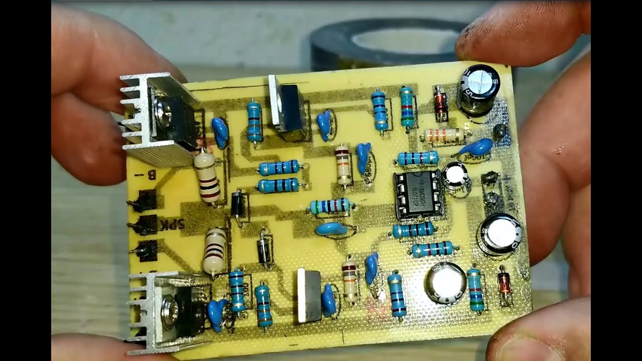 TARJETA DRIVER AMPLIFICADORA ,  DESDE LOS 100W A 1000WATTS SUPER VERSÁTIL