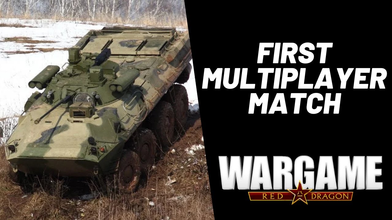 Wargame Red Dragon - First Multiplayer Game - Replay Analysis 2/2 [Stream highlight]