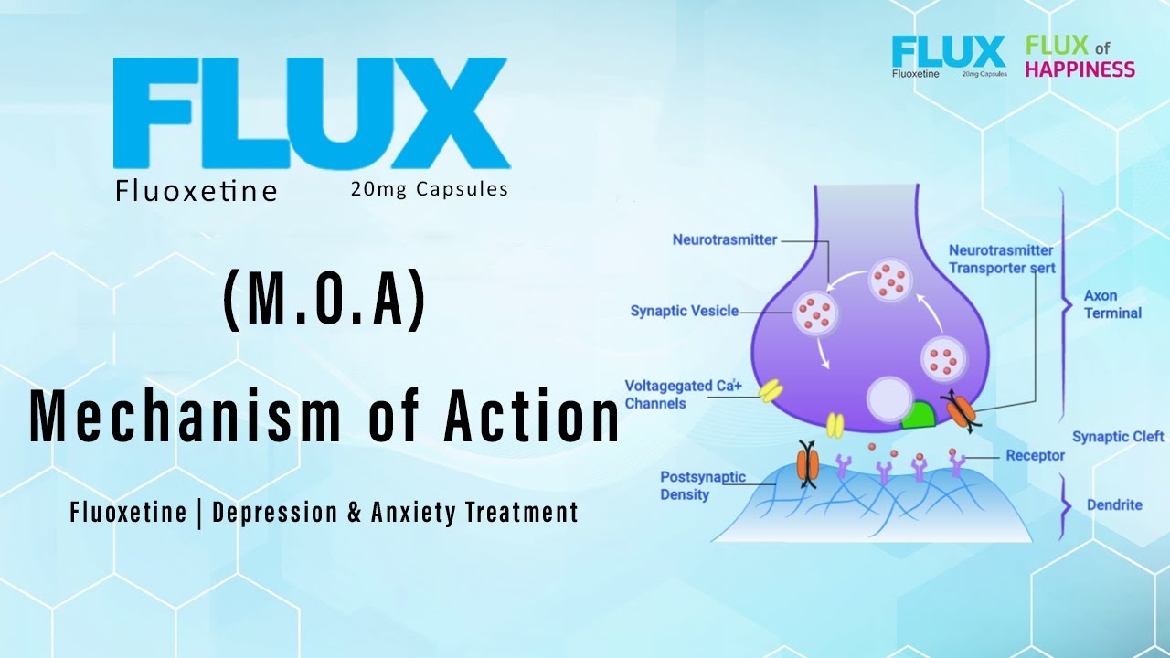 Flux (Fluoxetine 20 mg) – MOA Animation for Depression & Anxiety Treatment | Hilton Pharma