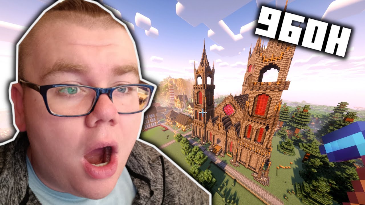 DAS HABEN 20 MINECRAFT Spieler IN 40 TAGEN Gebaut! | XXL SERVER TOUR