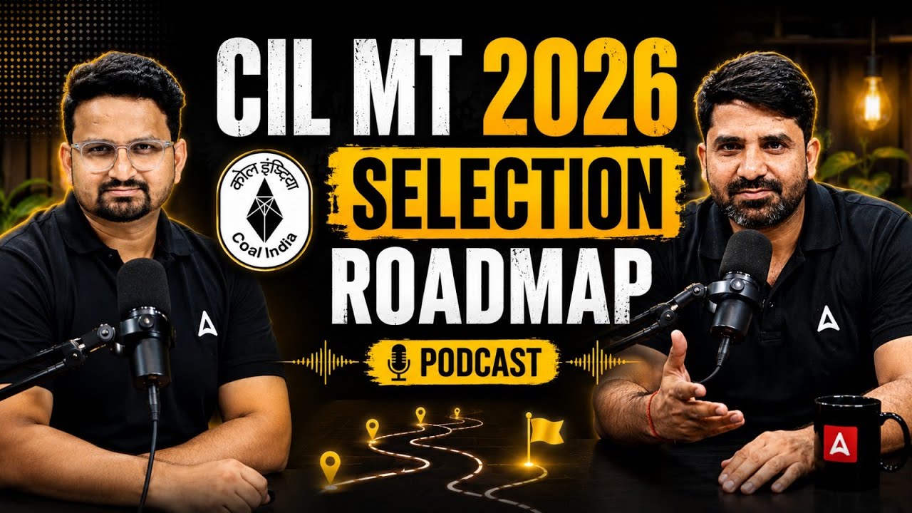 CIL MT 2026 Selection Roadmap | Complete Strategy to Crack Coal India | By Pramod Agrahari