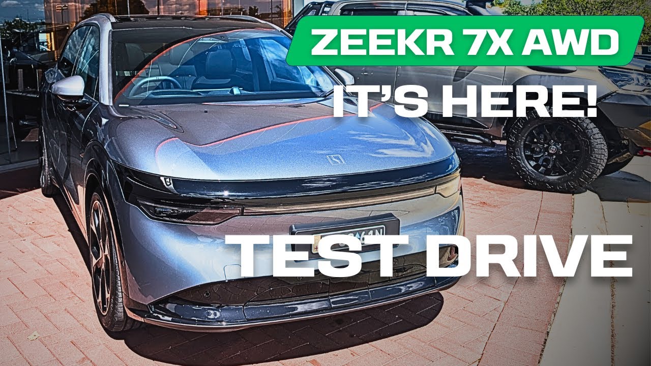 Perth&rsquo;s FIRST Zeekr 7X Test Drive | First Impression
