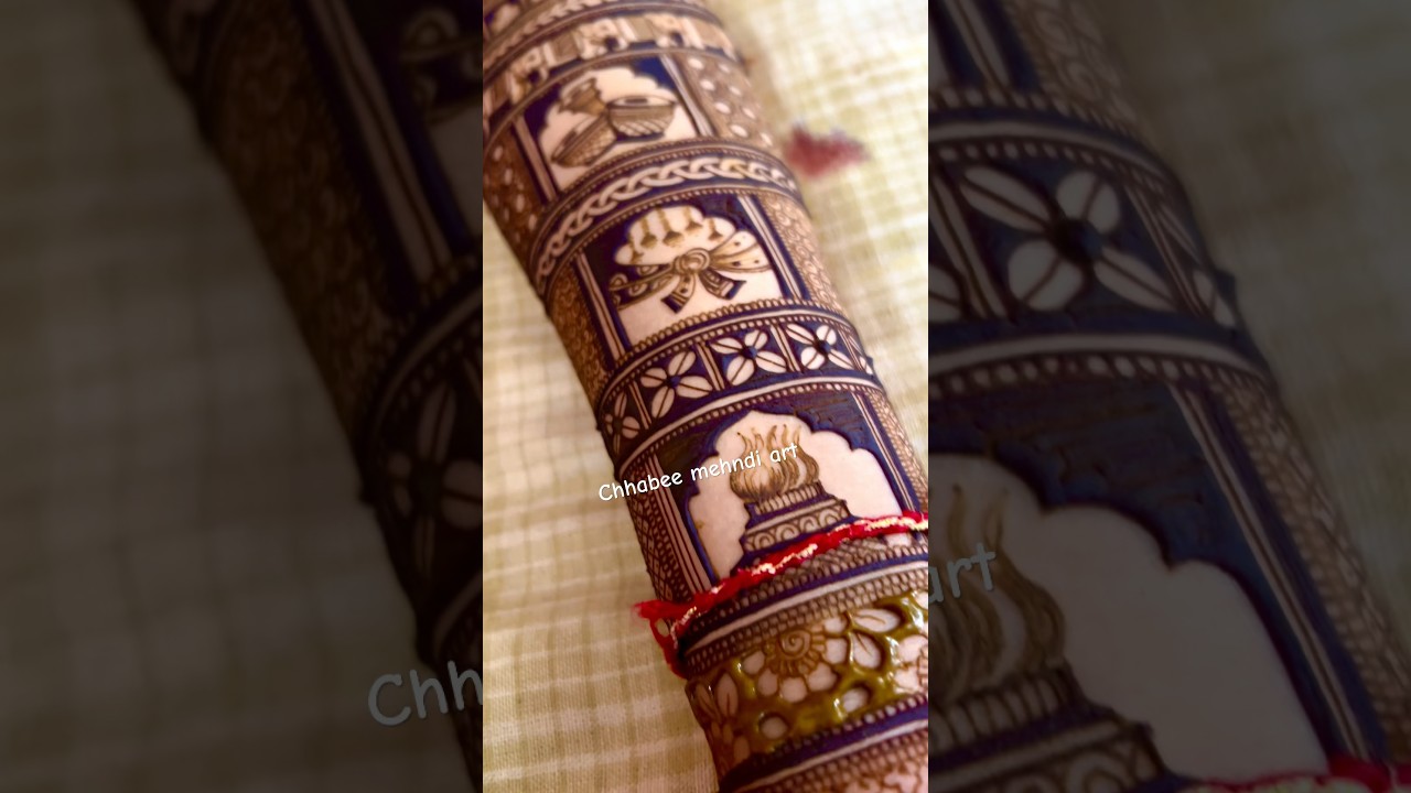 Bridal mehndi creation ||Bridal mehndi art || #bridalmehndi #mehndiclass #youtubeshorts