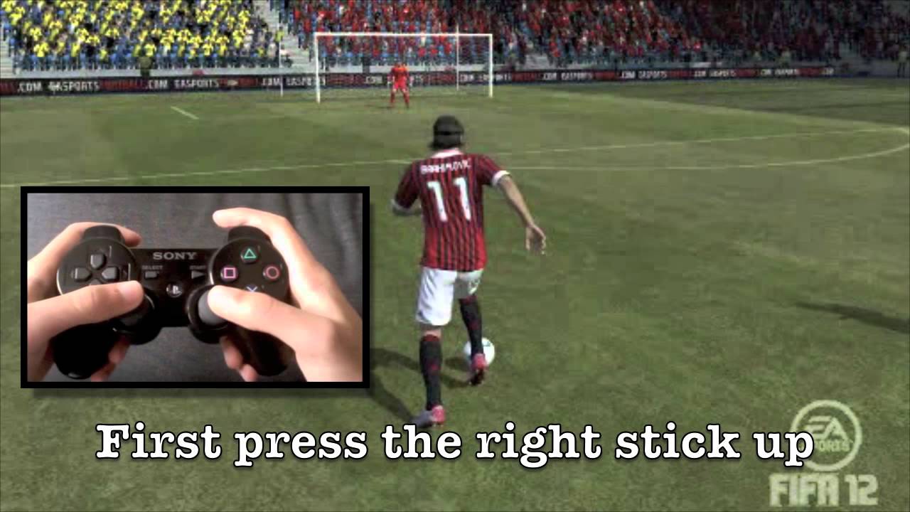 ✮FIFA 12✮ Rabona Fake + Rabona Shot Tutorial HD
