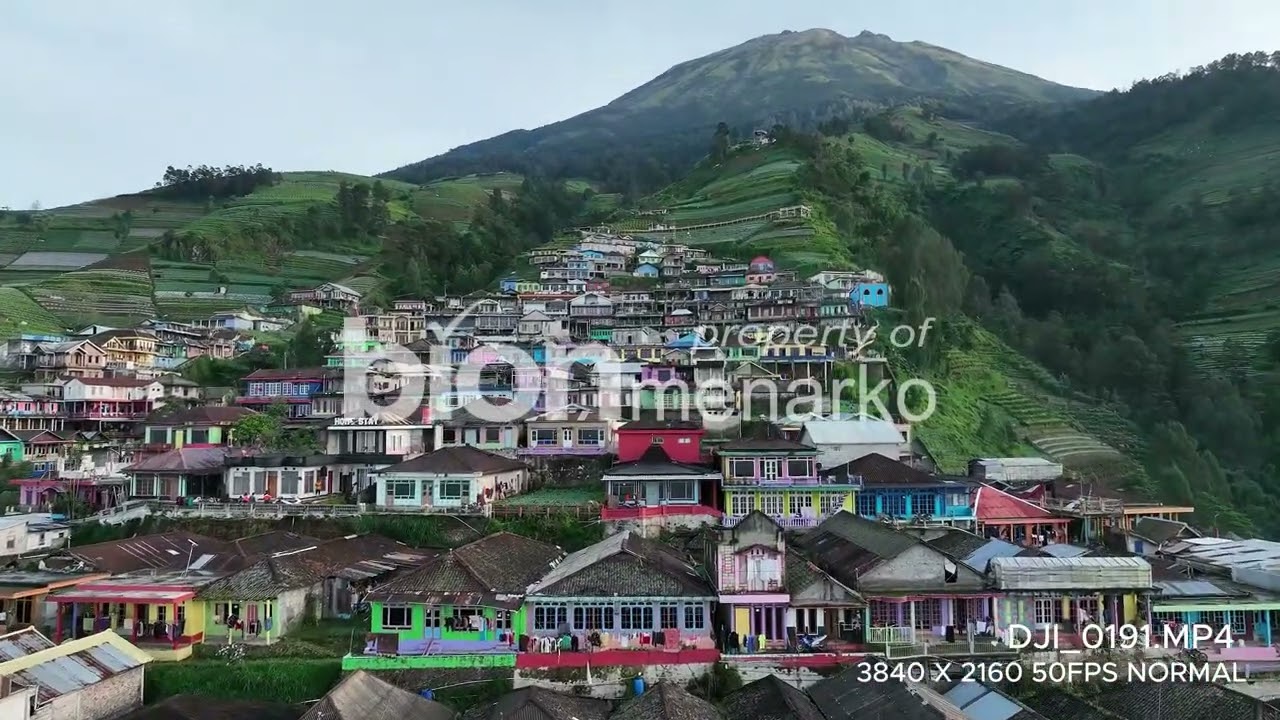 footage for sale Nepal Van Java Kaliangkrik, Magelang 4K 50fps Normal Color