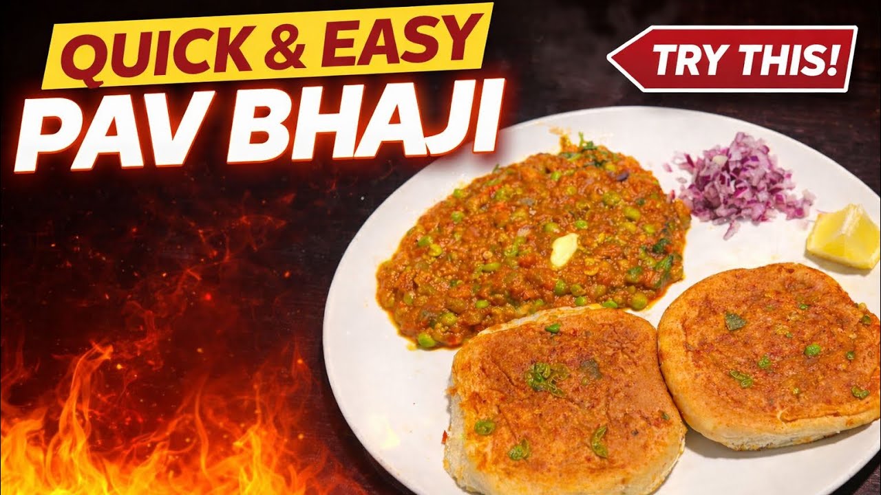 STOP Making Lengthy Pav Bhaji! Do This Instead 🧈