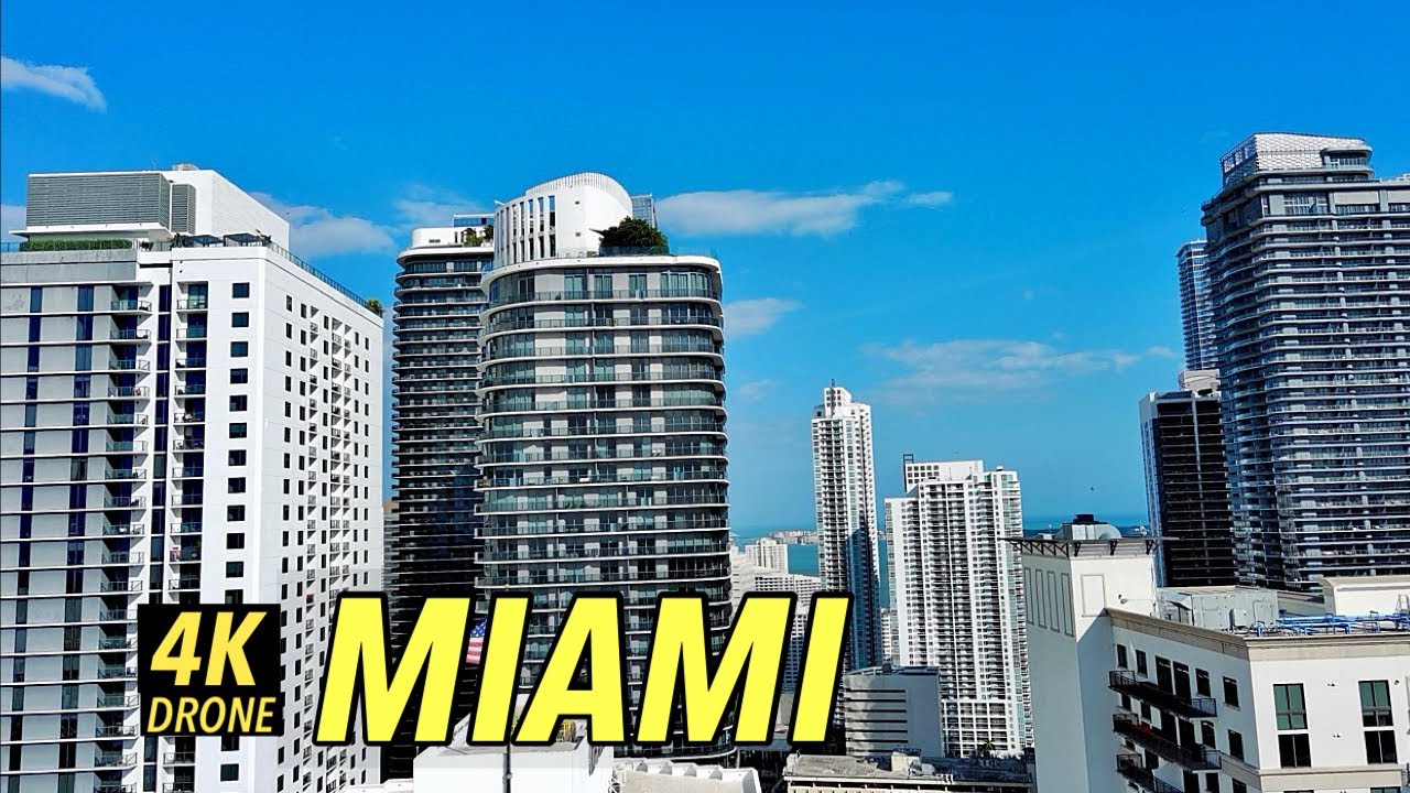 Miami: Aerial Drone Footage 2025 4K