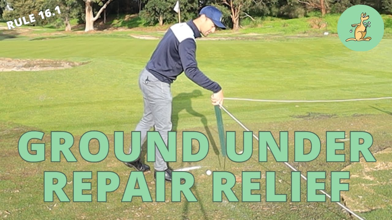 Ground Under Repair: What are your options? - Golf Rules Explained
