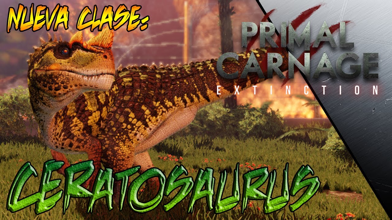 ¡CERATOSAURUS, Nuevo Mapa, Mutaciones, y más! | Meltdown 3 | Primal Carnage: Extinction
