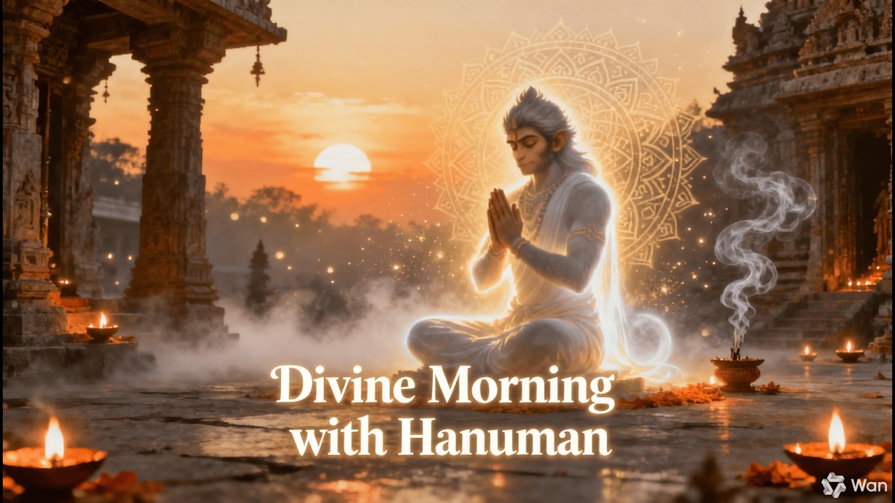 🌄 Divine Morning with Shri Hanuman 🙏 | Hanuman Chalisa Live | Peace • Strength • Bhakti