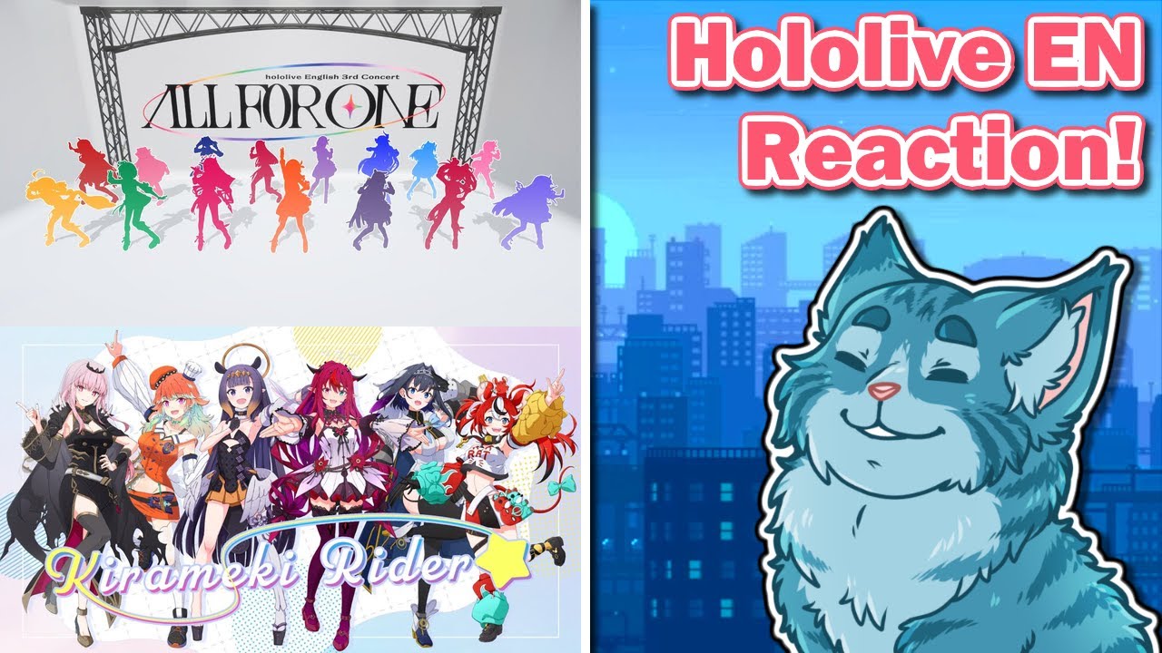 Moral Reacts! | Hololive English - 'All for One' & 'Kirameki Rider' English ver. | Moral Truth