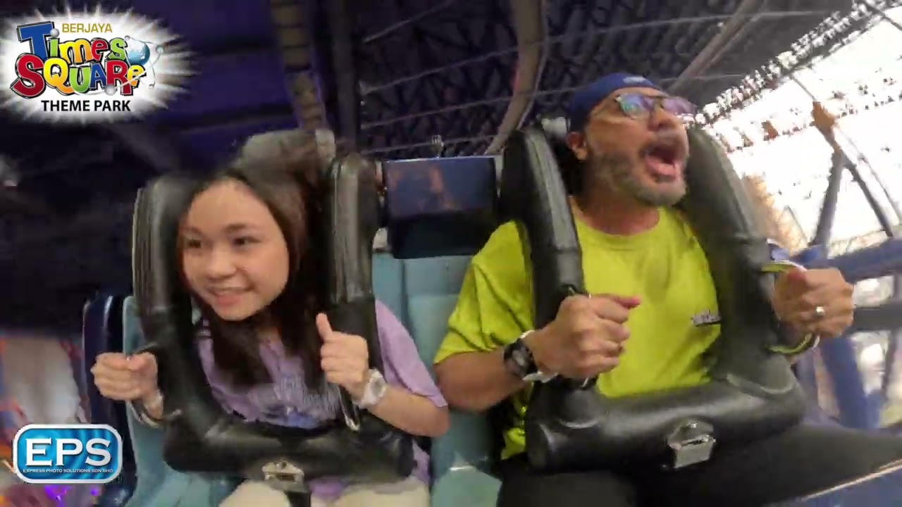 Daredevil Amusement!! Crazy Supersonic Odyssey Ride At Berjaya Times Square Theme Park 2023