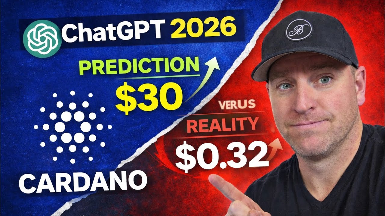 ChatGPT против реальности: объяснение целевой цены Cardano ($ADA) на 2026 год.