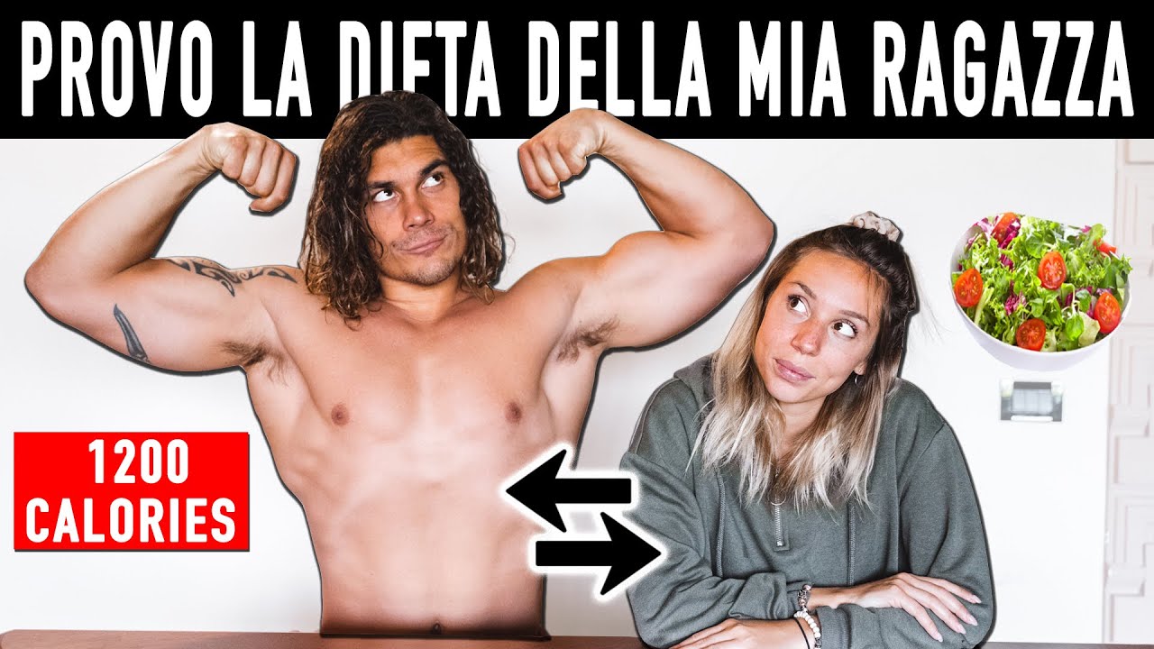BODYBUILDER PROVA LA DIETA DELLA FIDANZATA 😯