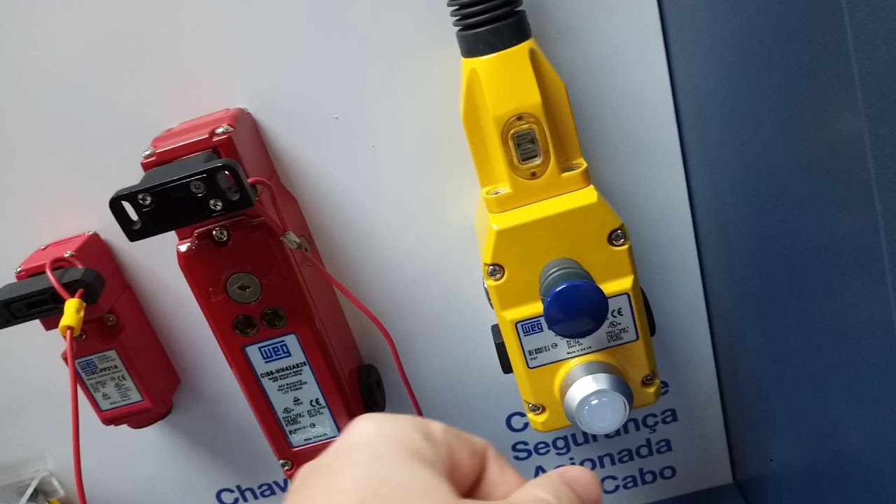 Chave de Segurança Acionada Por Cabo - Dicionario de Elétrica e Automação