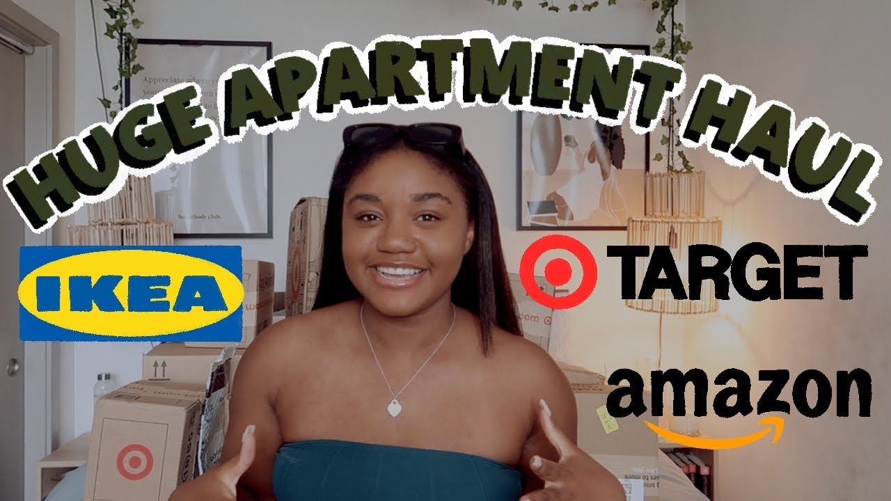 HUGE FIRST APARTMENT HAUL: apartment essentials