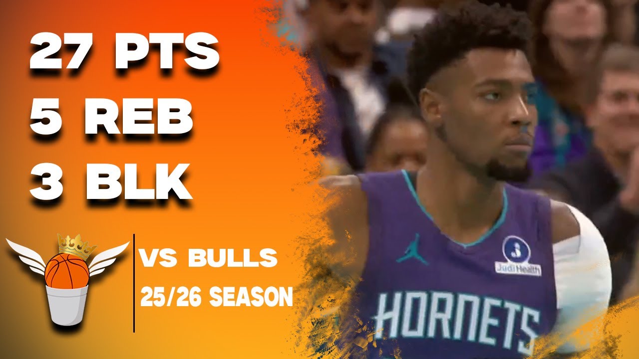 Brandon Miller 27 Points/3 Blocks vs Bulls Full Highlights! (11/28/2025)