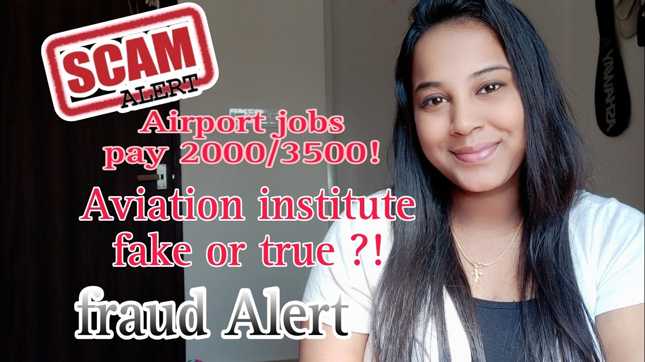 Scam Alert! 😥| aviation jobs ( fake offer letters/ 2k 3k pay for registration) | institute ( fraud)😡