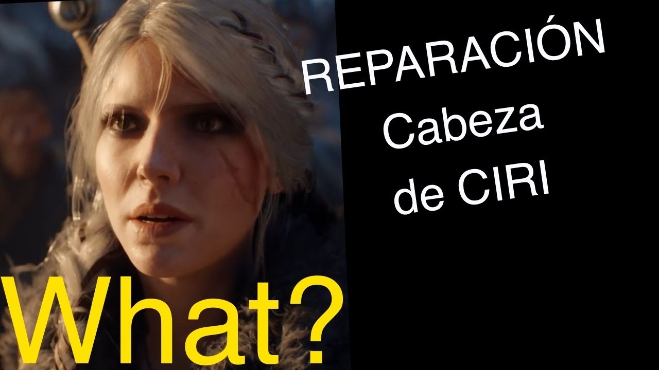 Trepanación a Ciri? Encontré otra mina de ORO!  #THEWITCHER #3dprinting