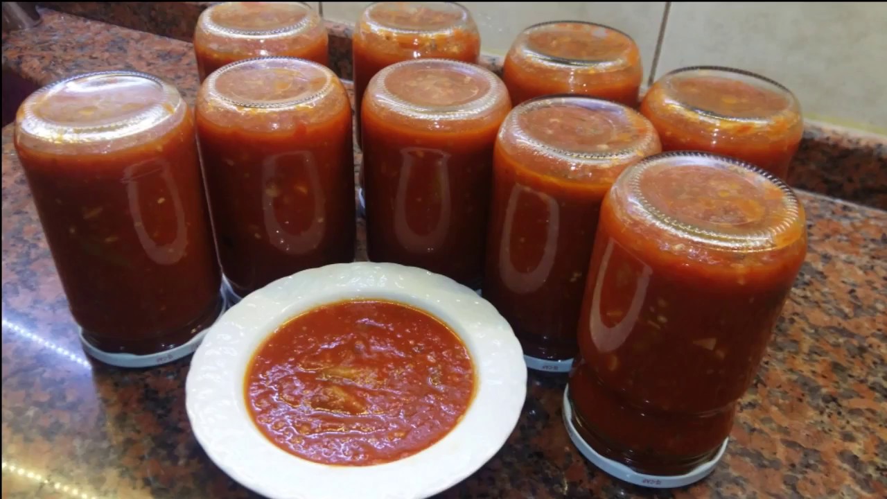 ДУХОВКАДА ЭНГ ЗУР  СОУС 
КИШГА БАКЛАЖОН КАНСЕРВА
