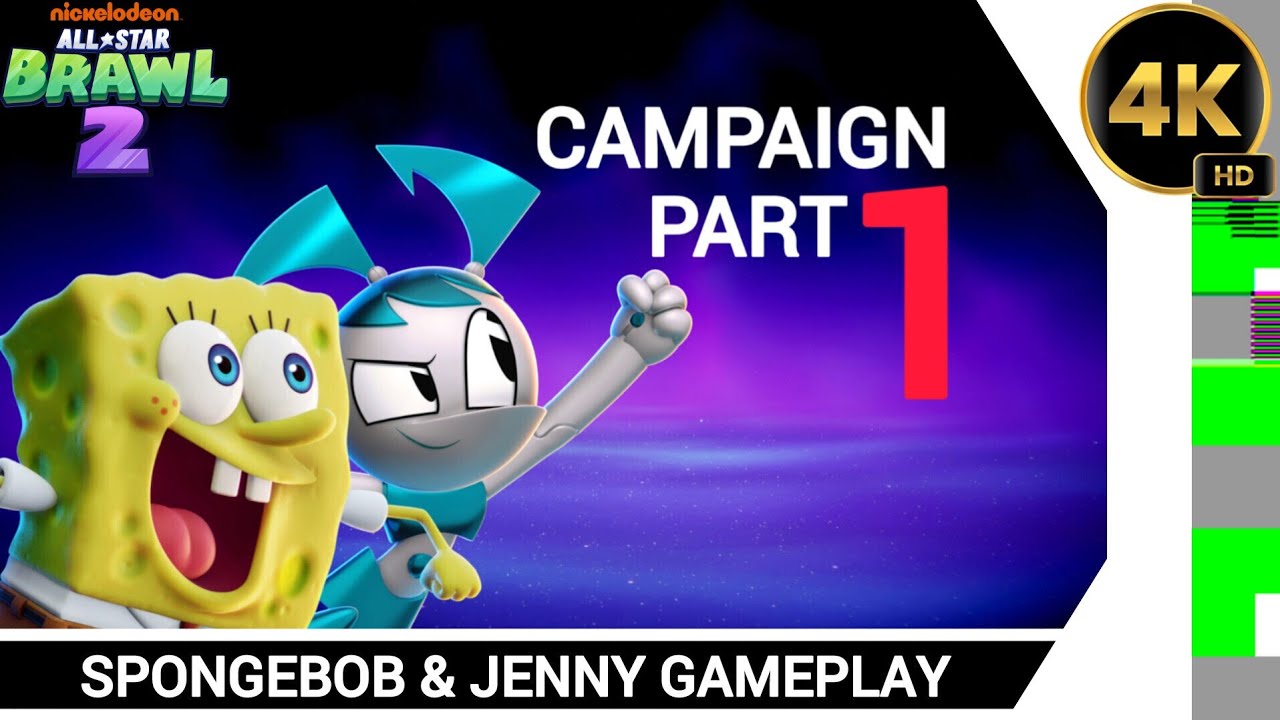 Nickelodeon All-Star Brawl 2 Campaign Part 1 (Hard) (Requested)